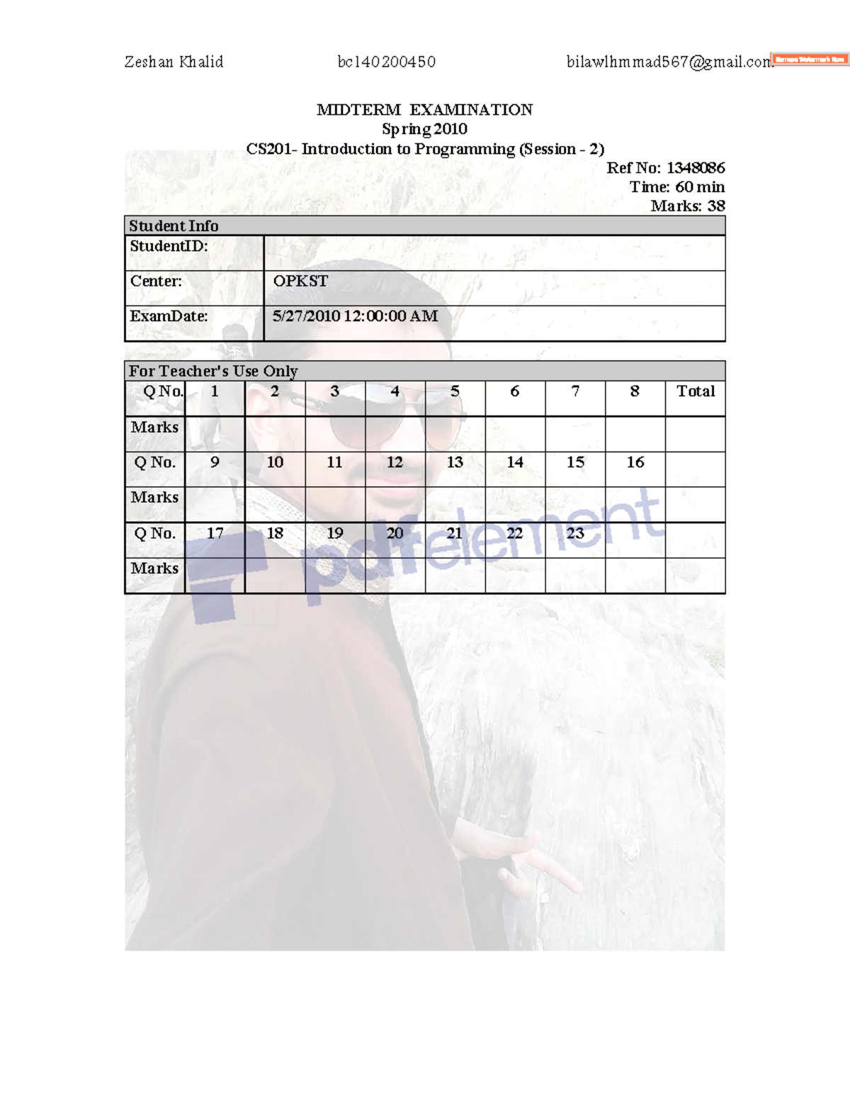 27-dfdsg-midterm-examination-spring-2010-cs201-introduction-to