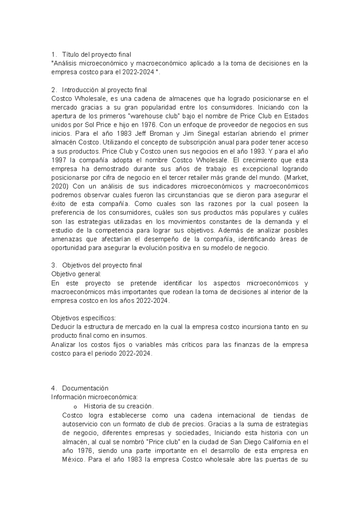 Evidencia 2 - Análisis microeconómico y macroeconómico aplicado a la ...