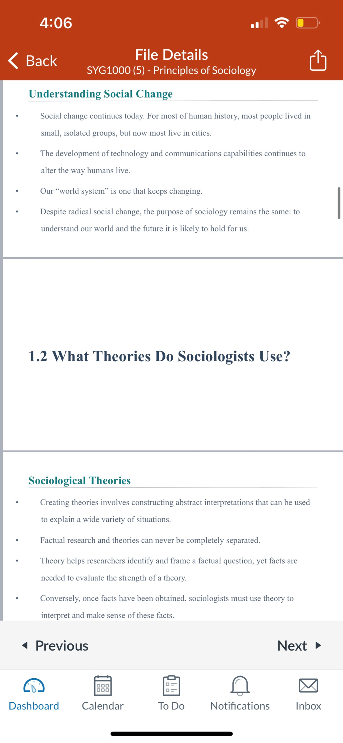 IMG 8896 Chapter One Sociology - SYG1000 - Studocu