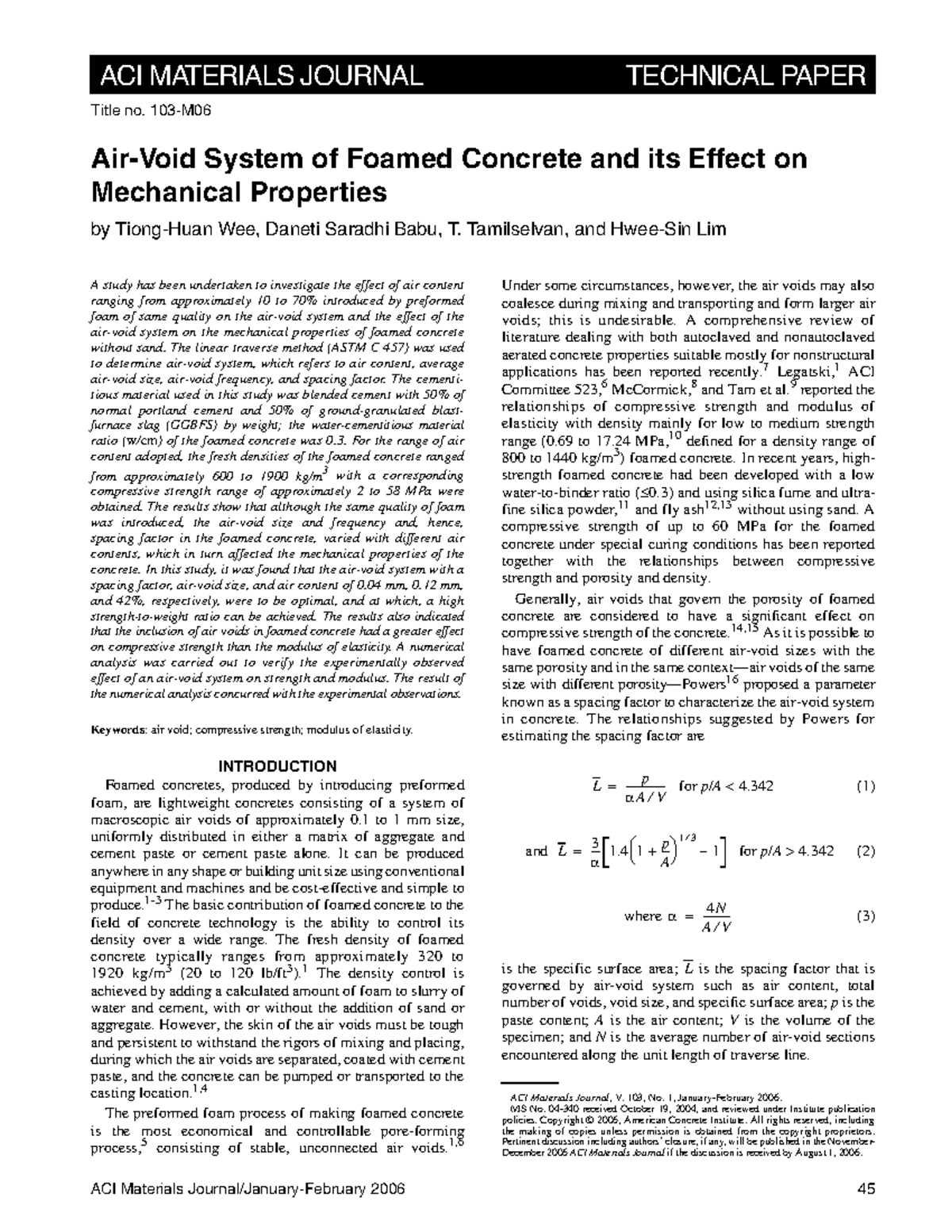 103m06 ABCDEFG ACI MATERIALS JOURNAL TECHNICAL PAPER ACI Materials