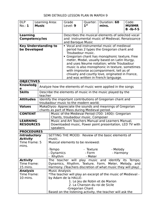 Arts8 Q3 Module 1 - Arts Quarter 3 – Module 1 Elements And Principles 