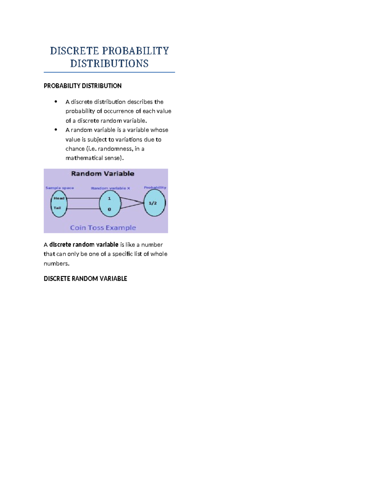 Discrete Probability - Engineering Data Analysis - DISCRETE PROBABILITY ...