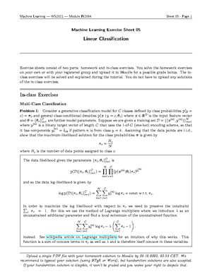 Notes - CS229 Lecture Notes Andrew Ng Updated By Tengyu Ma Contents I ...