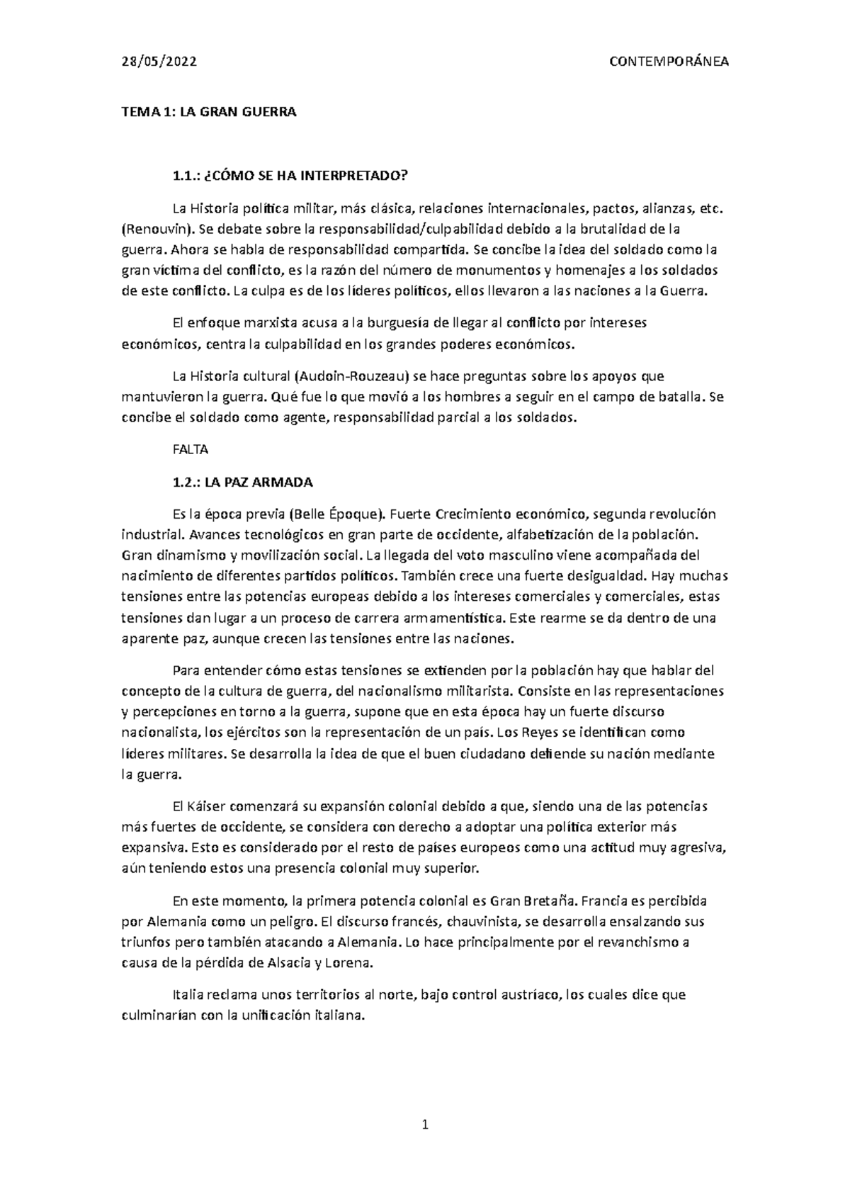 TEMA 1 - Apuntes tomados en clase segundo cuatrimestre del ppoint y ...