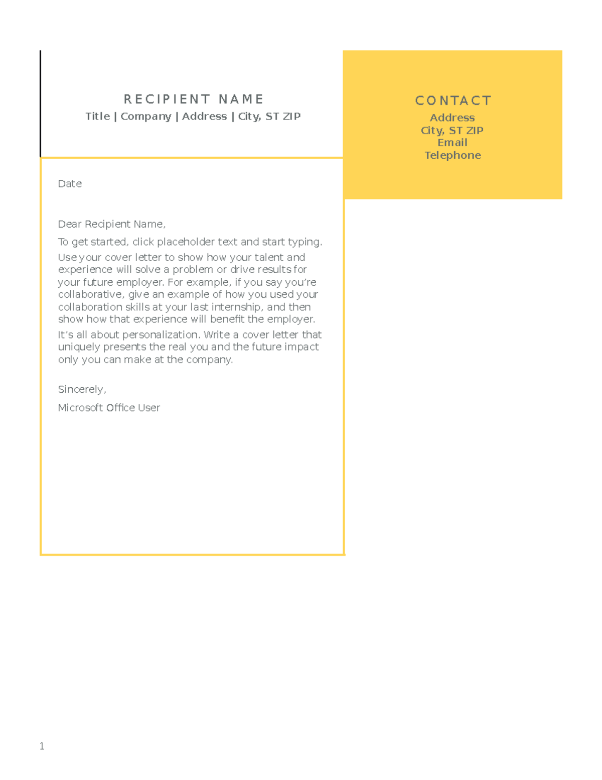 English 106 essay - Lecture notes 12 - RECIPIENT NAME Title | Company ...