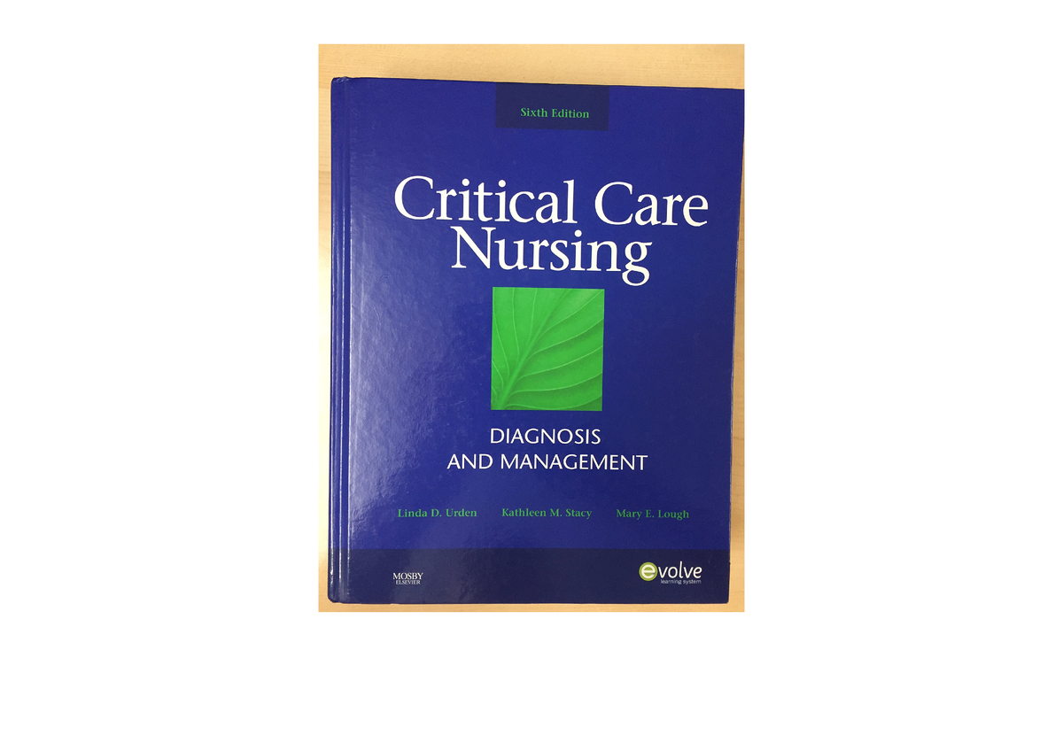 critical care nursing diagnosis and management pdf free download