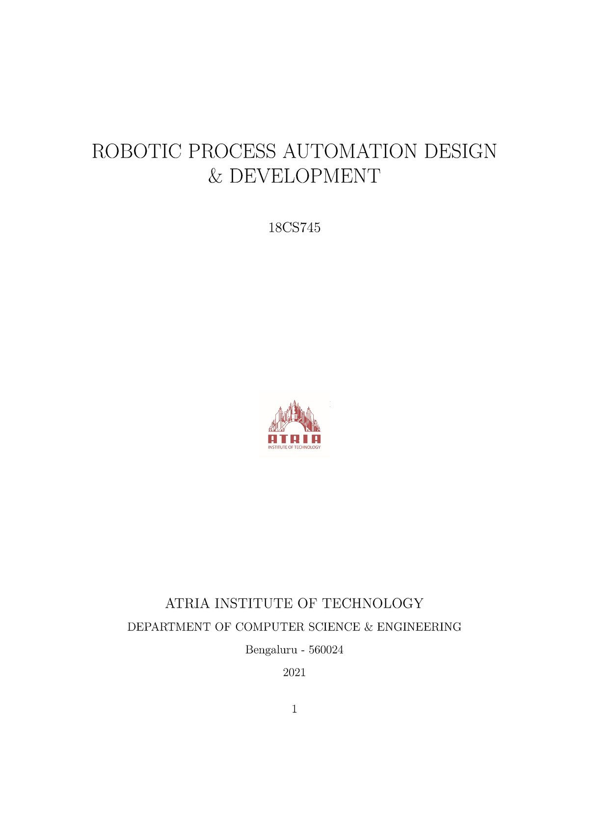 bachelor thesis robotic process automation