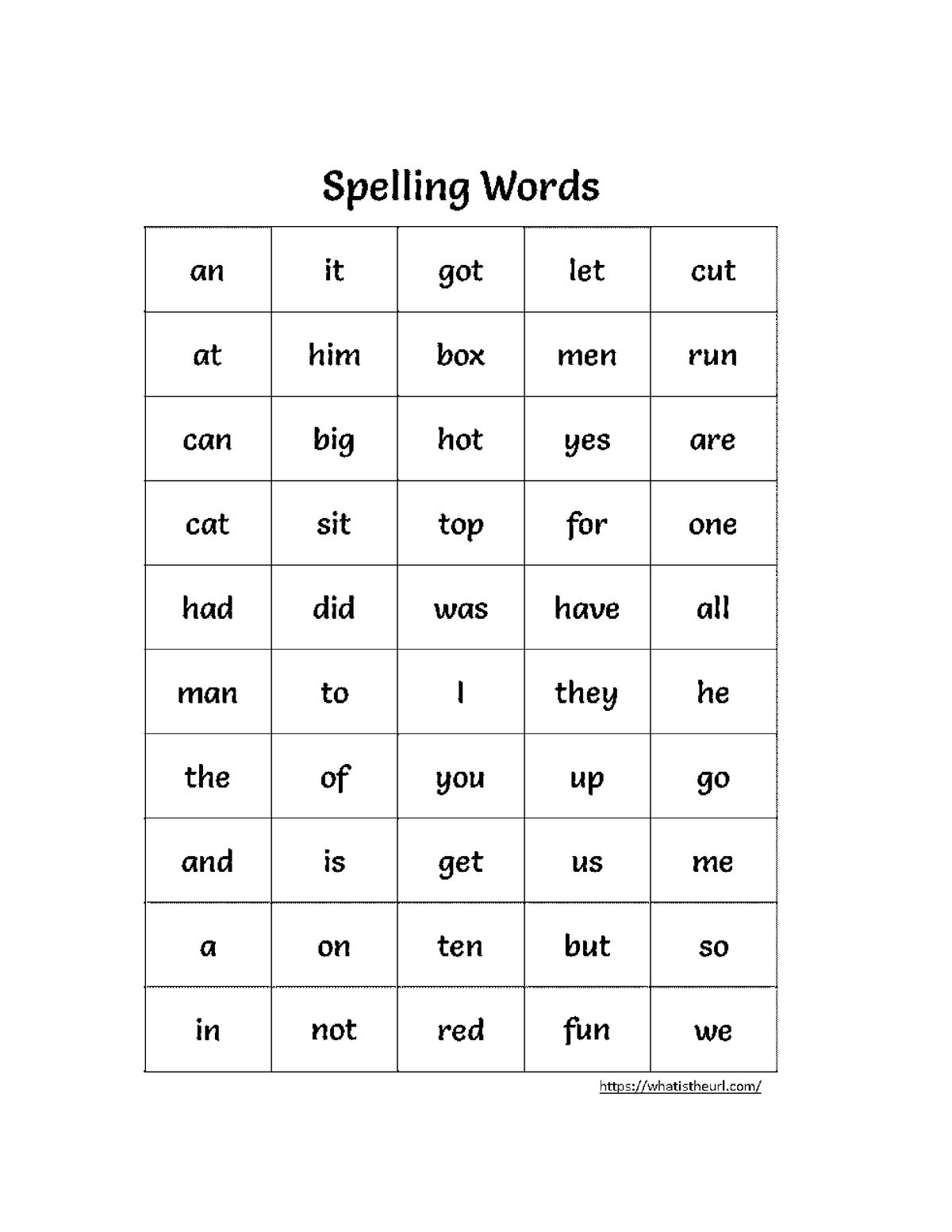 words-grade-1-words-for-spelling-edu-t212-studocu