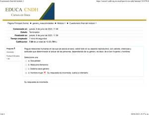 Cuestionario Final Del Módulo 1 - Pregunta 2 Correcta Puntúa 1 Sobre 1 ...