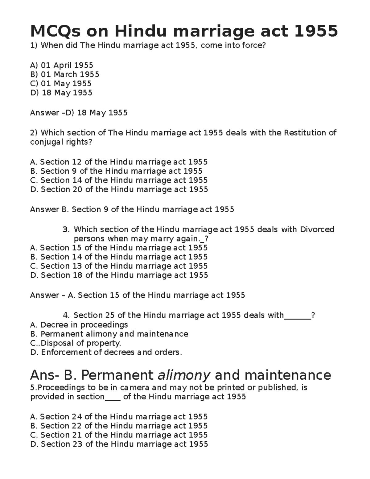 mcqs-on-hindu-marriage-act-1955-section-12-of-the-hindu-marriage-act