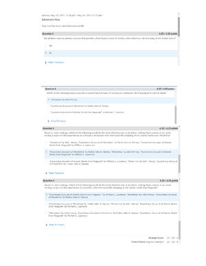 HIS 100 Module Two Activity Research Question - HIS 100 Module Two ...