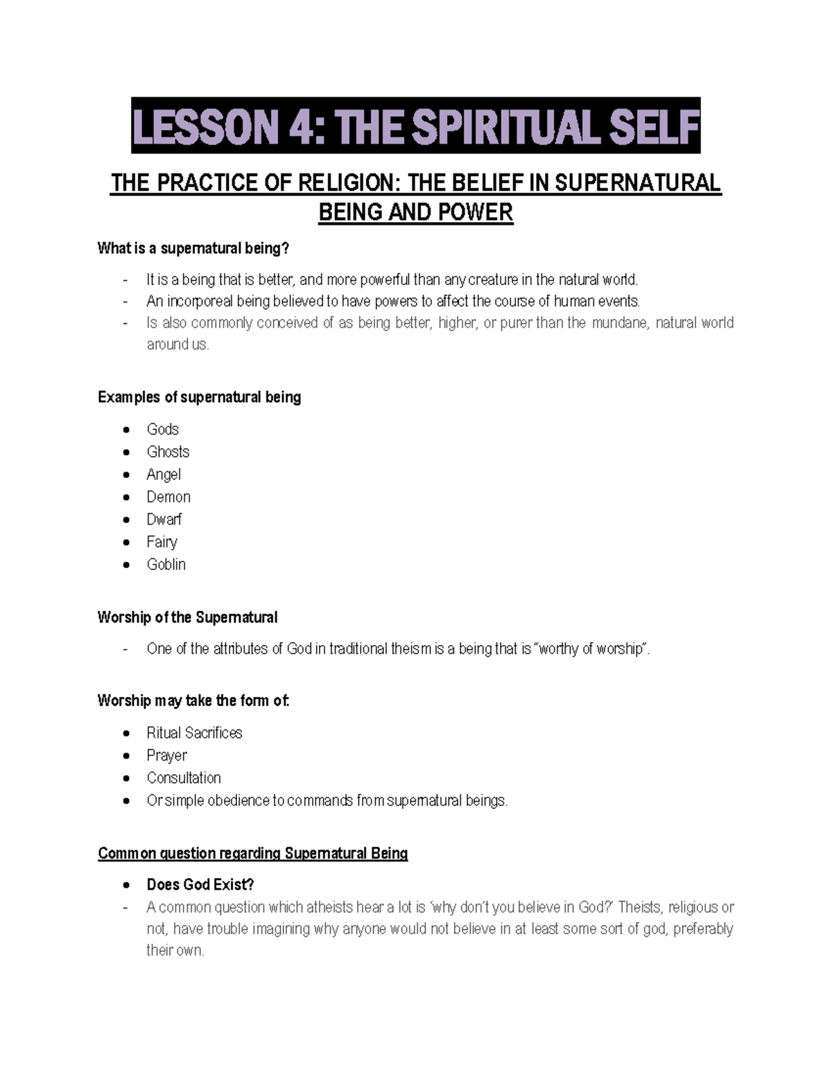 Spiritual Self PDF - Just Uploading Anything For Me To Download A ...