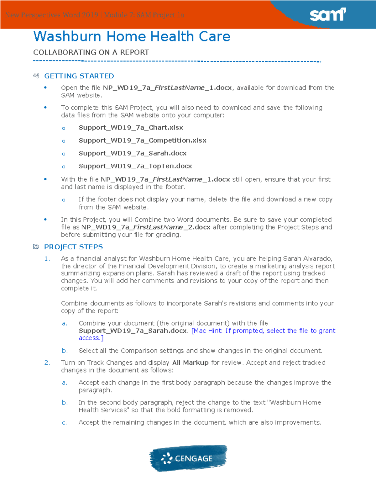 Instructions NP WD19 7a - Washburn Home Health Care COLLABORATING ON A ...