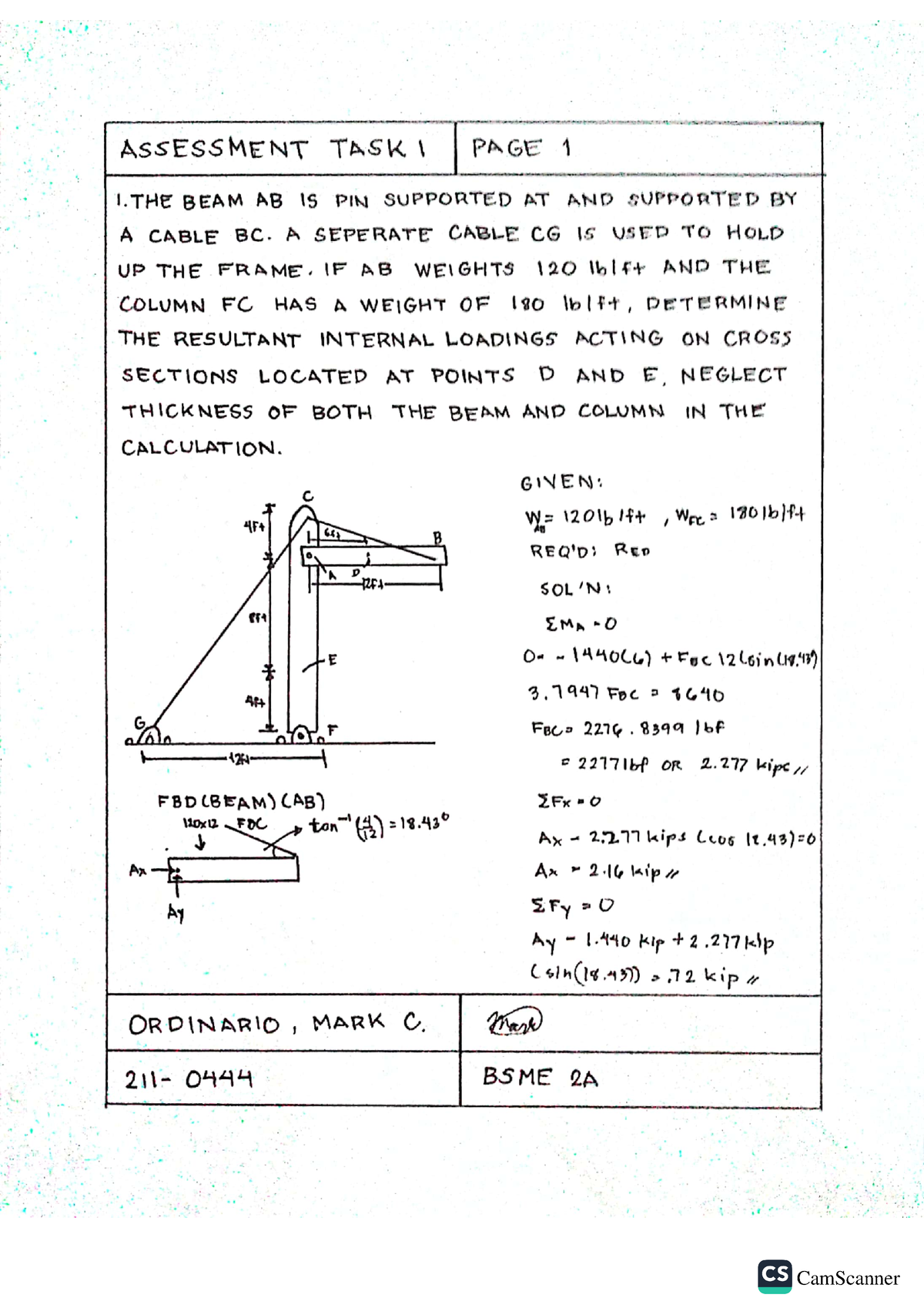 (Mechanics Of Deformable - Mechanical Engineering - Studocu