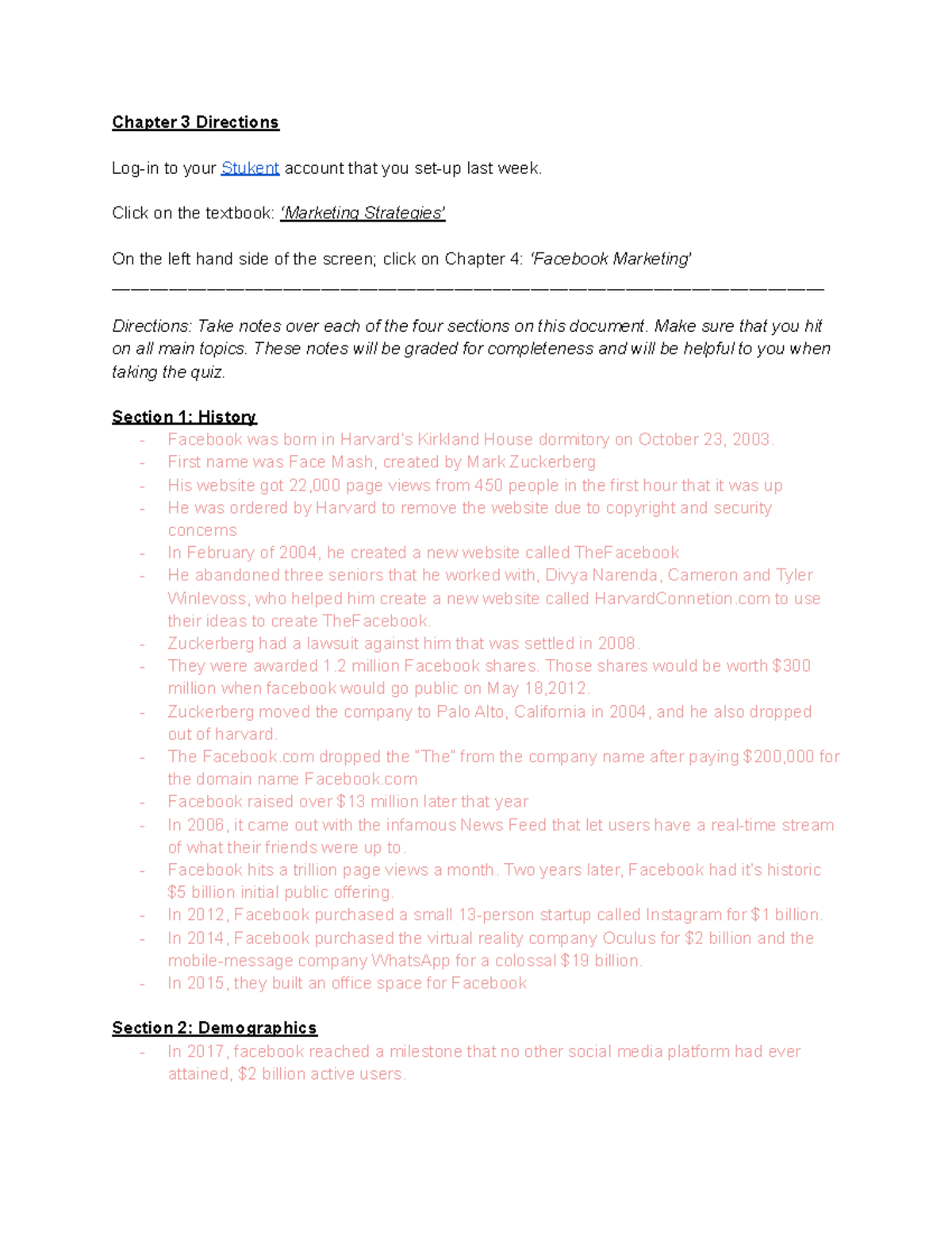 Ch. 4 Social Media Marketing on 2022-01-02 23 48 45 - Chapter 3 ...