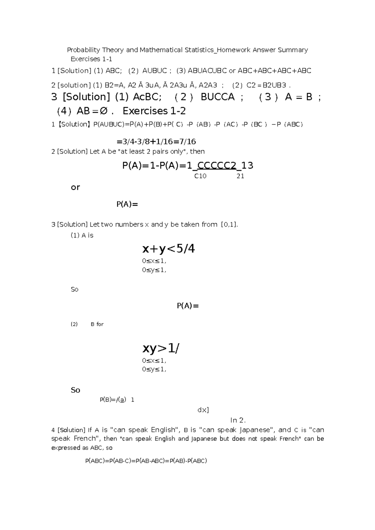 unit 9 probability and statistics homework 2 answer key