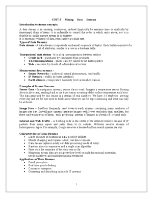 DAV-unit-1 Notes - Introduction of Data Analytics Data Analytics is a ...