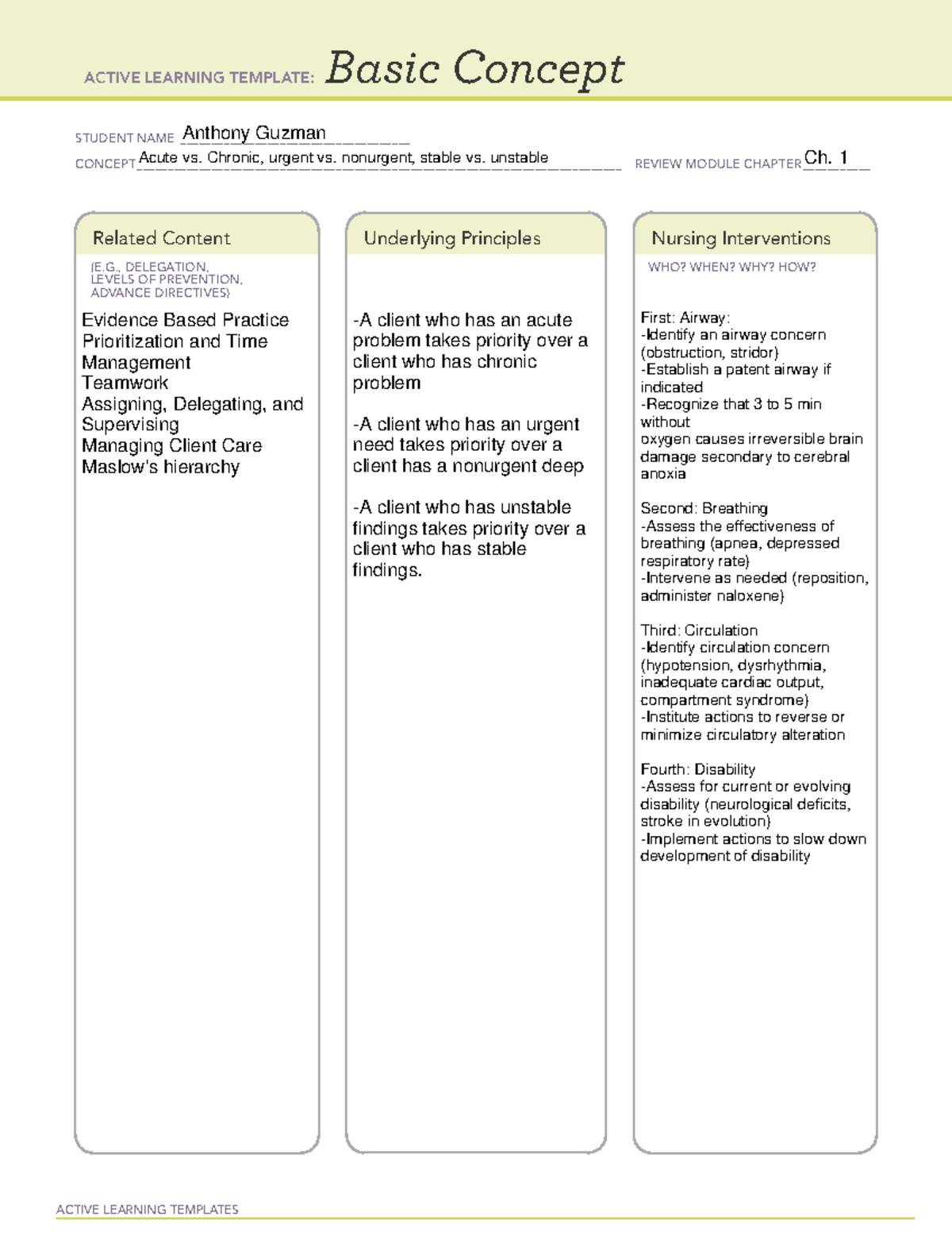 basic-concept-q2-acute-vs-chronic-urgent-vs-non-urgent-stable-vs