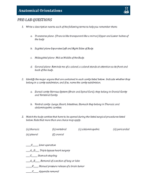 AP 5045 L03 Cellular Reproduction - PRE-LAB QUESTIONS Use the image of ...