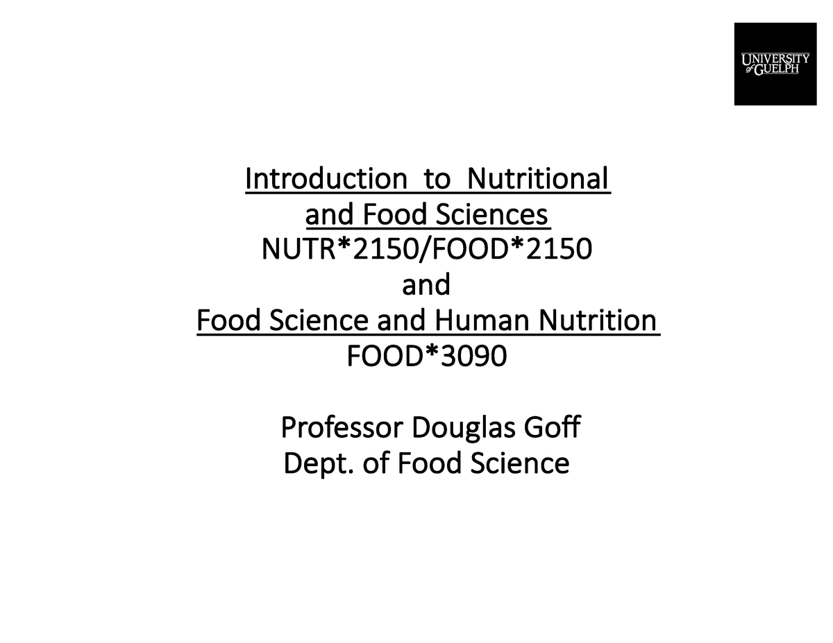 introduction for nutrition assignment