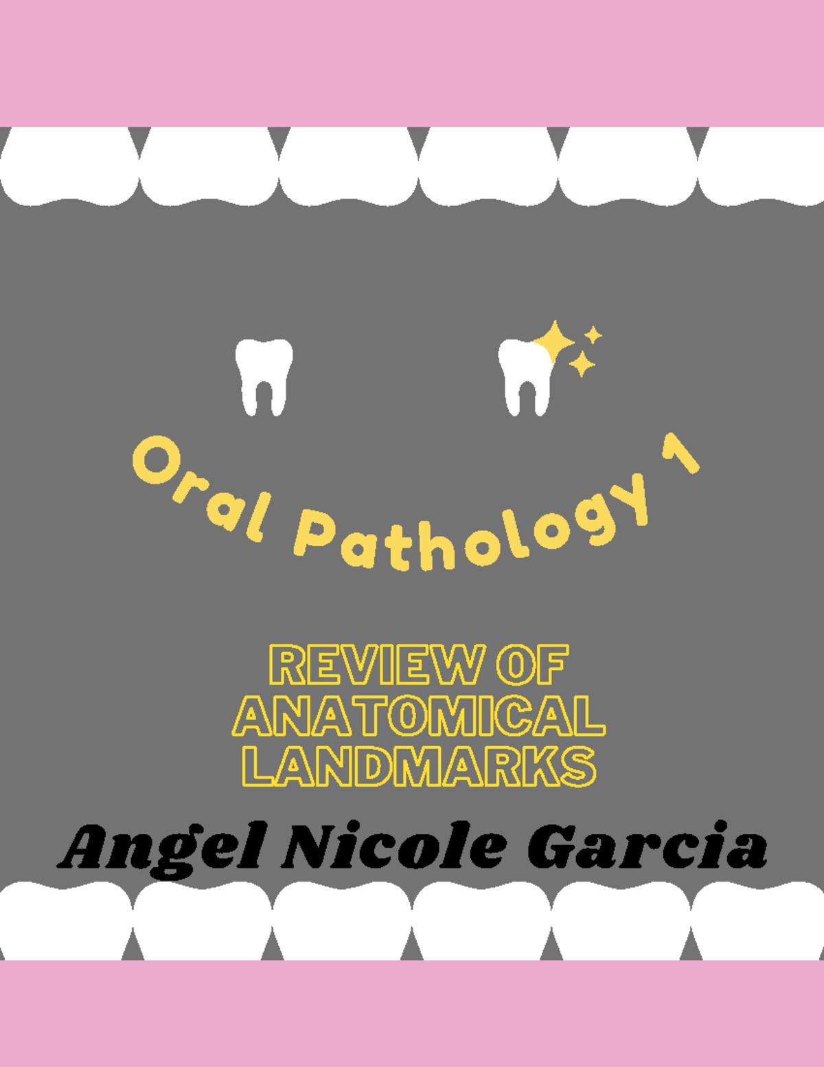 1. Anatomical Landmarks of the Teeth - REVIEW OFREVIEW OF ...