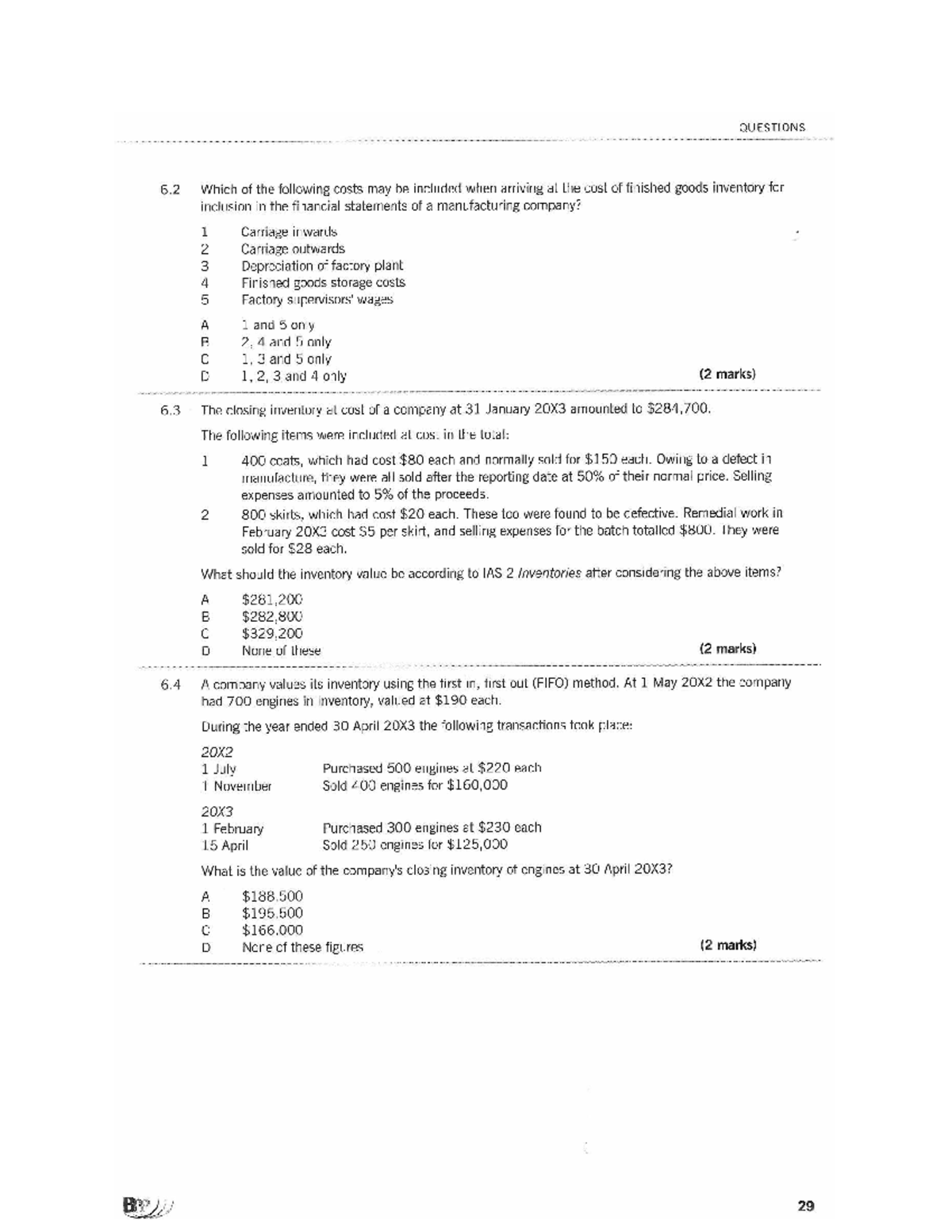 Finac 1 - Inventories - NOTES - Introduction to Financial Accounting ...