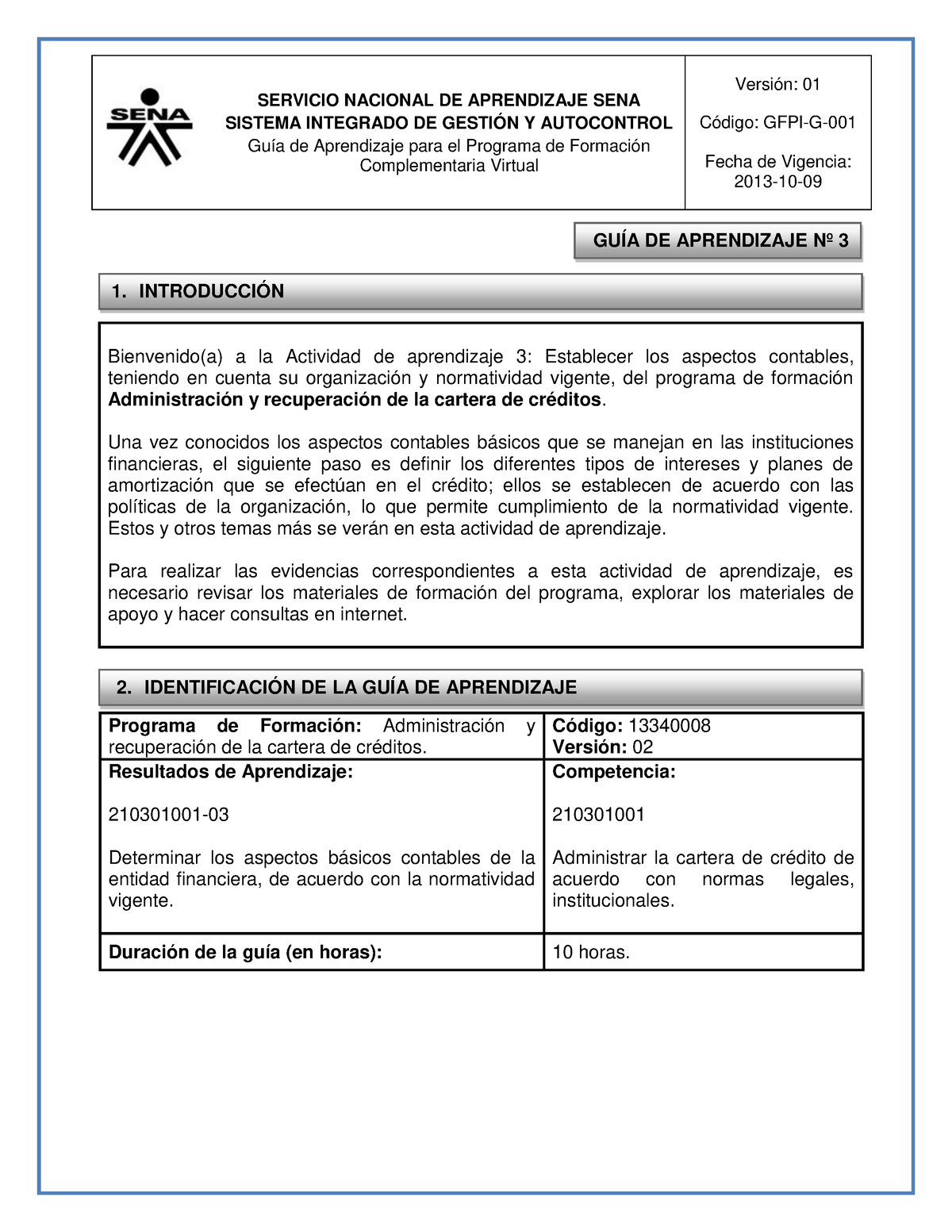 Guia Aprendizaje 3 - SERVICIO NACIONAL DE APRENDIZAJE SENA SISTEMA ...