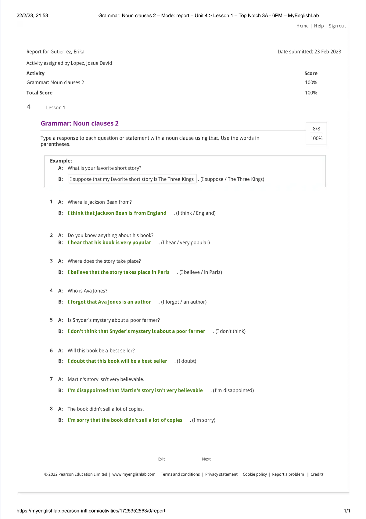 Pdfgrammarnounclauses2modereportunit4lesson1topnotch3a6pm