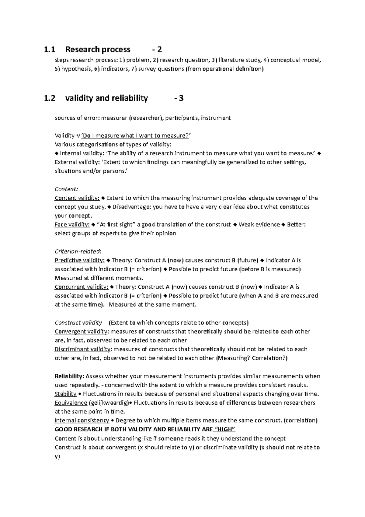 For final - 1 Research process - 2 steps research process: 1) problem ...