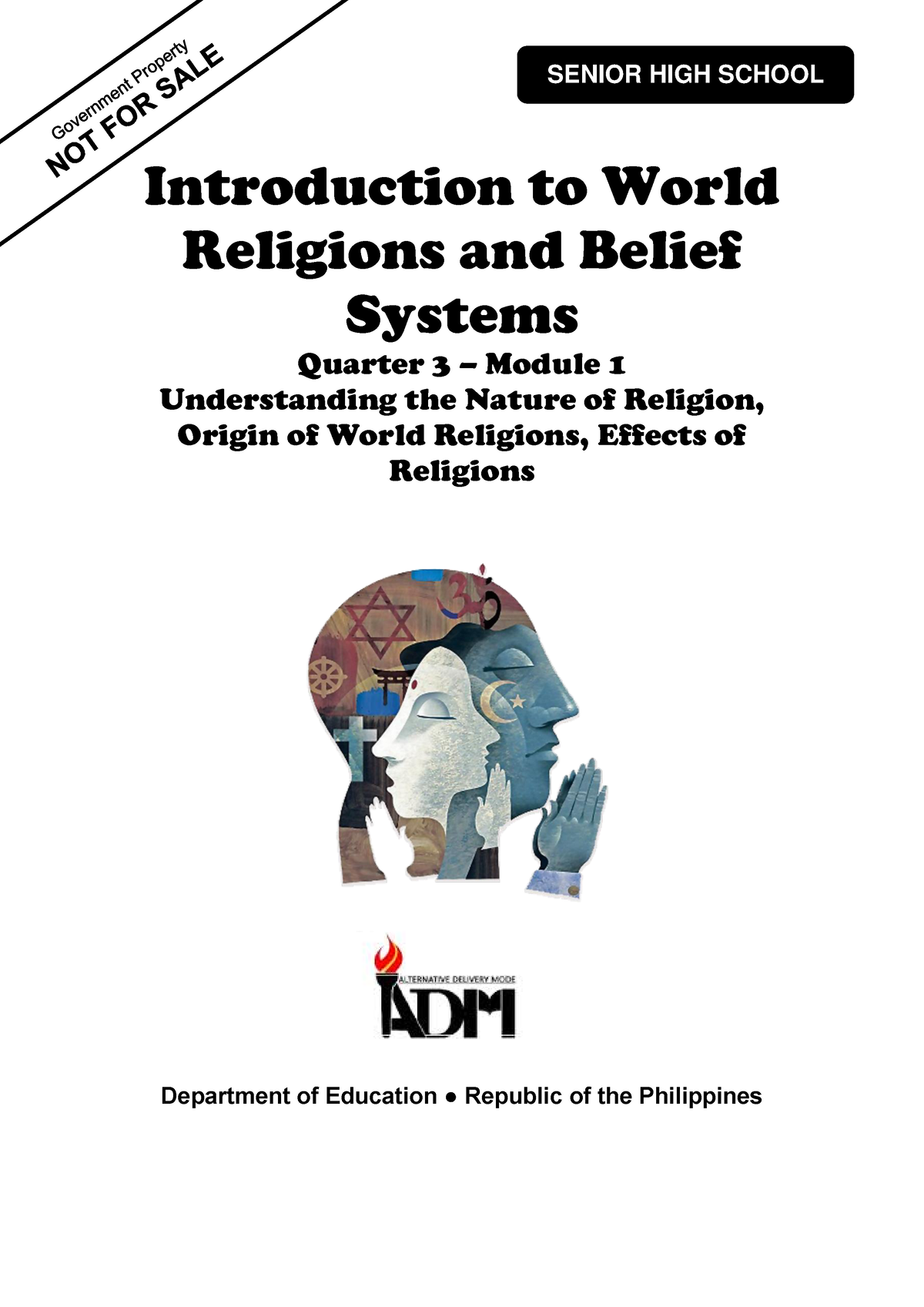 WRBS11 Q3 Mod1 Understanding The Nature Of Religion Origin Of Religions ...