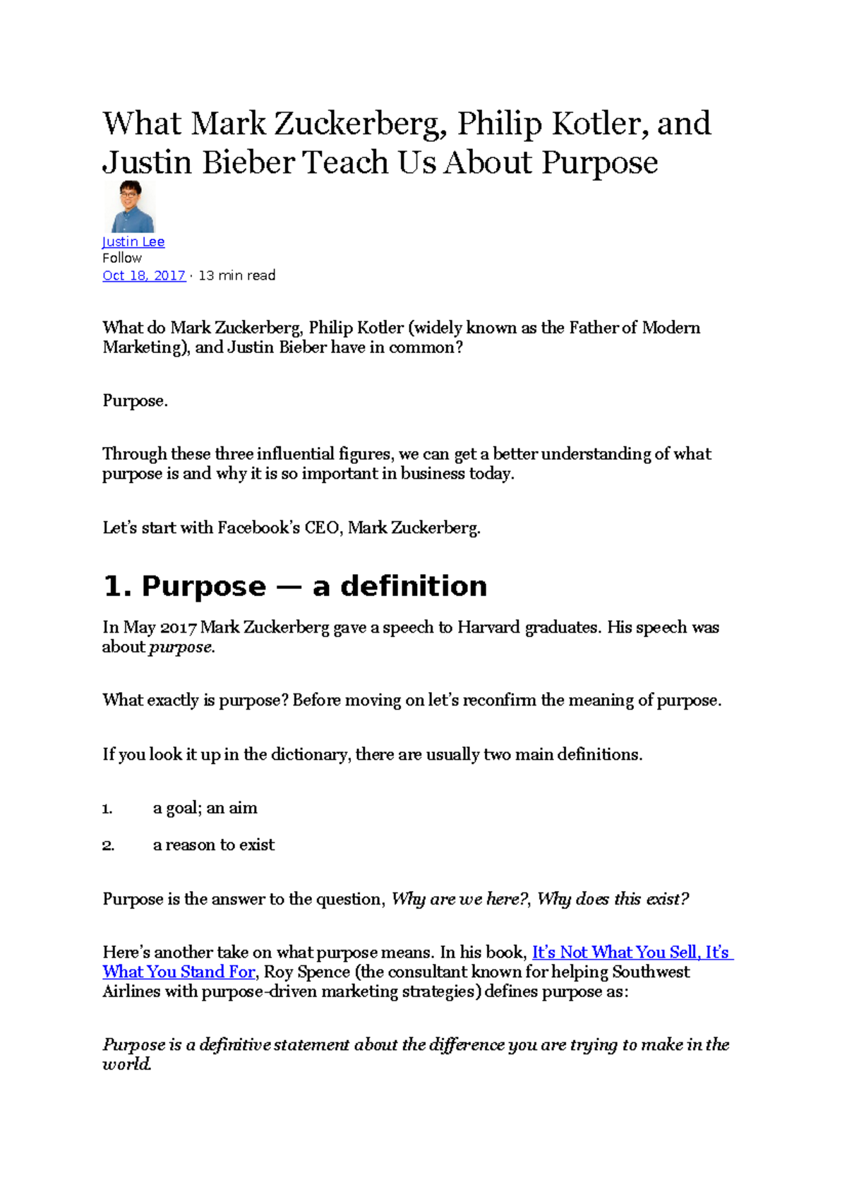 What Mark Zuckerberg Through these three influential figures, we can