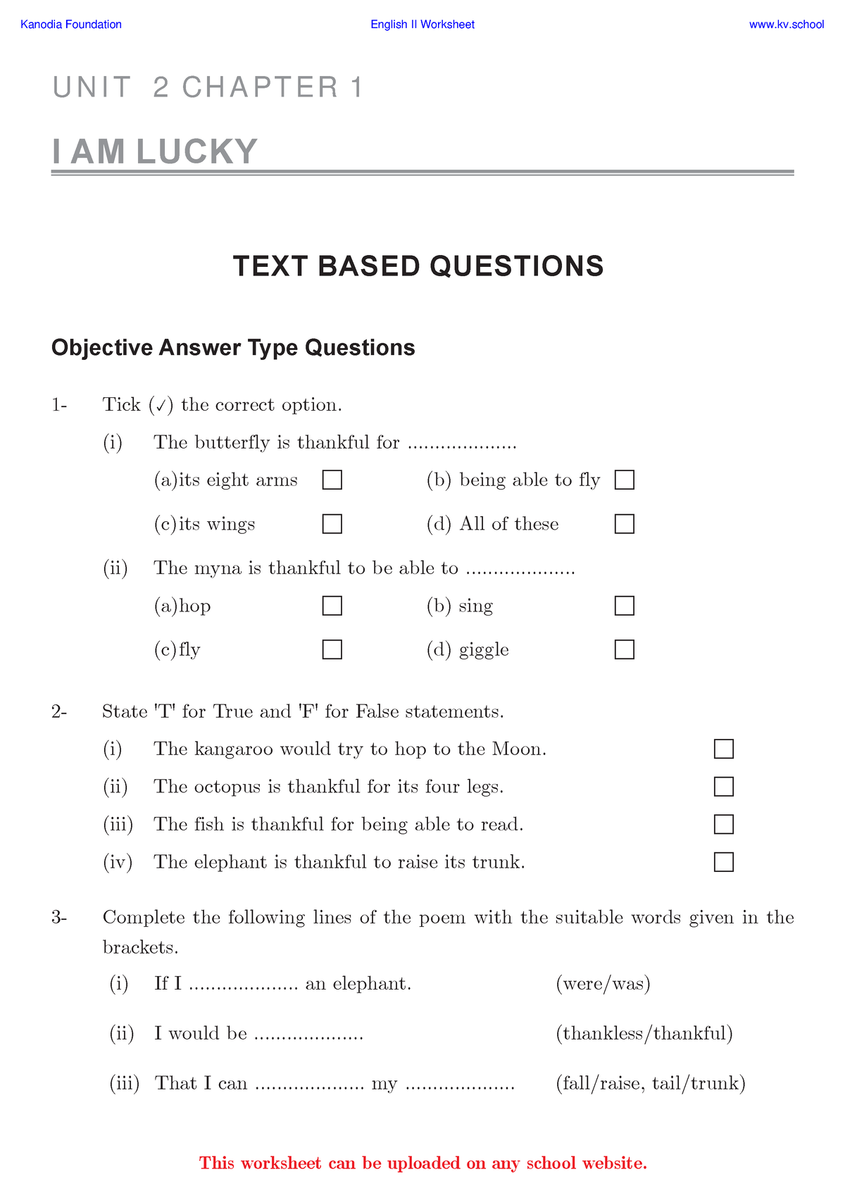 i-am-lucky-class-2-eng-worksheet-page-12-i-am-lucky-unit-2-chapter-1