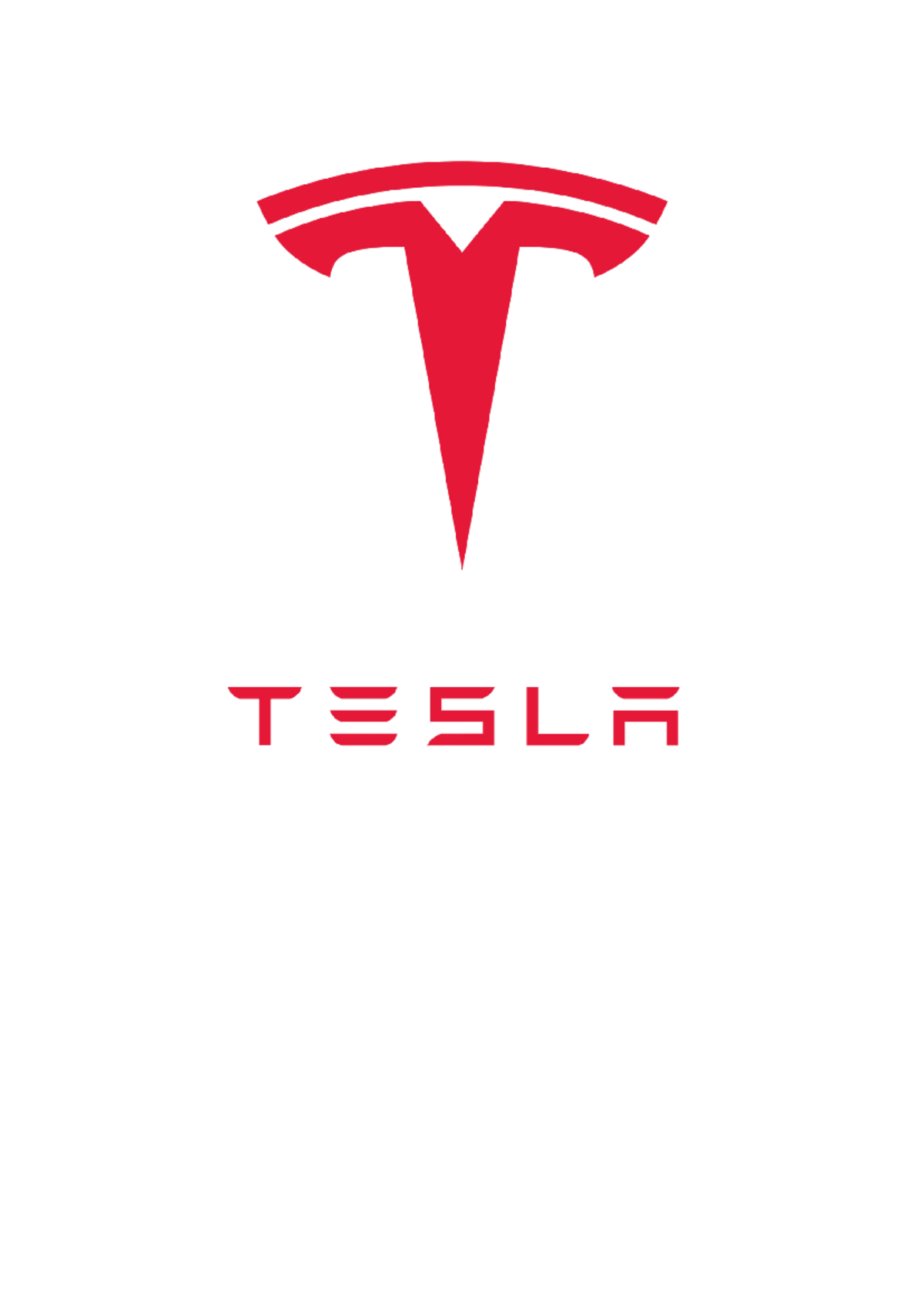 Tesla company - based on economic suplly and demand factors ...