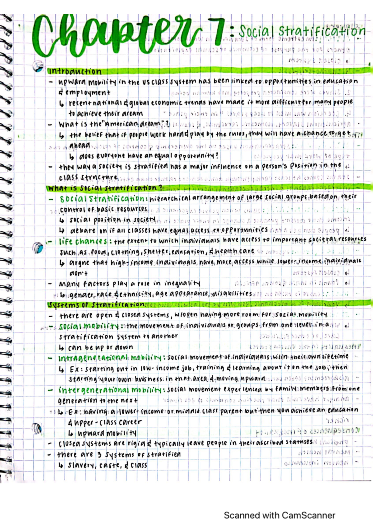 chapter 7: social stratification - SOCI 2300 - Studocu