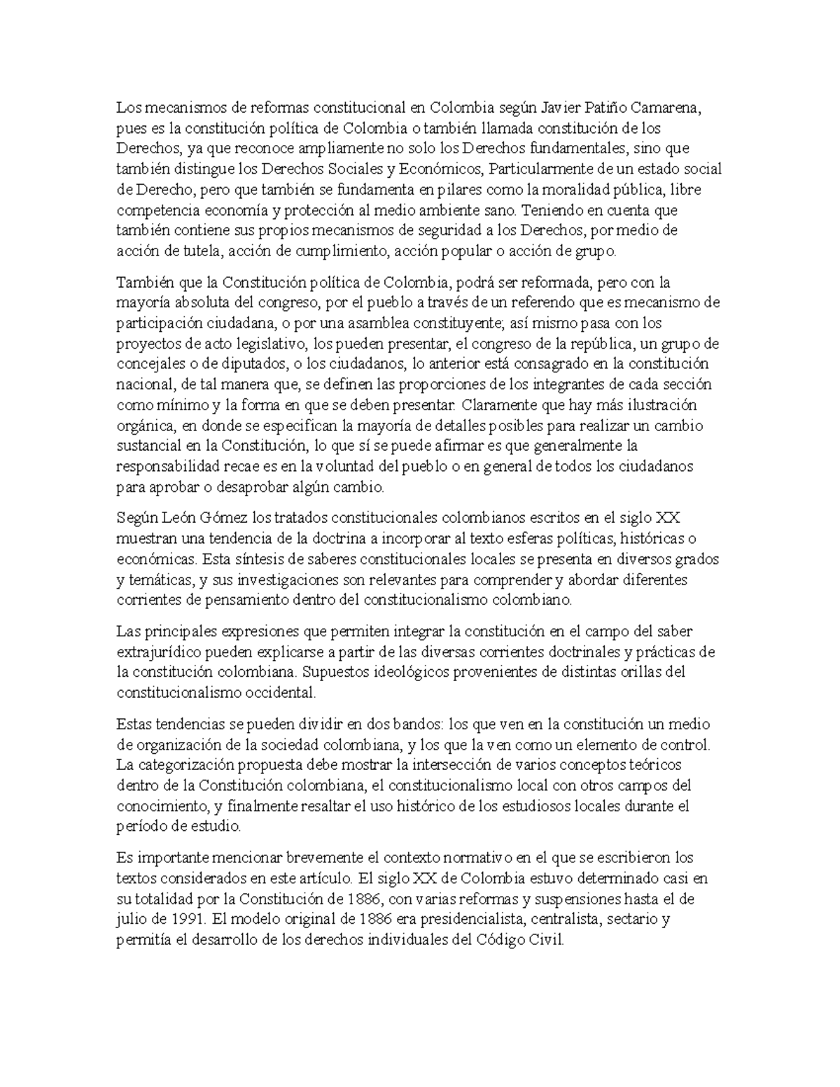 Teoria Constitucional (2) (1) - Los mecanismos de reformas ...