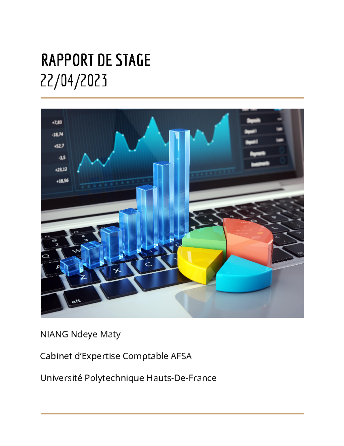 Rapport de stage - RAPPORT DE STAGE 22/04/ NIANG Ndeye Maty Cabinet d ...