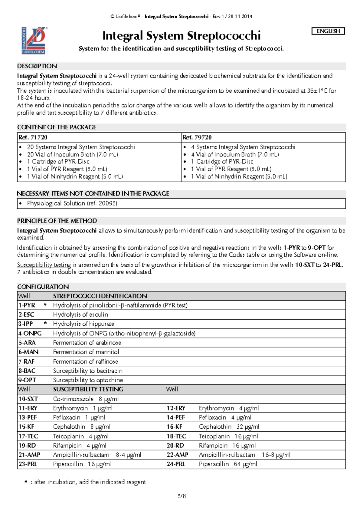 Integral System Streptococchi - Integral System Streptococchi System ...