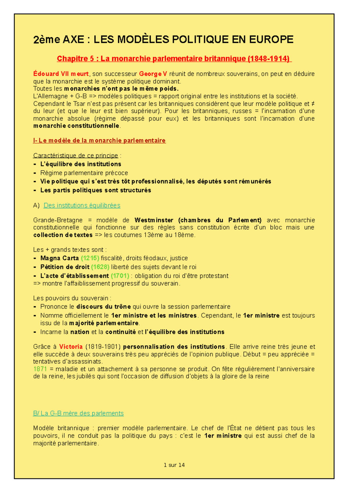 Différents Modèles Politiques , Les différents modèles de prise de — free download