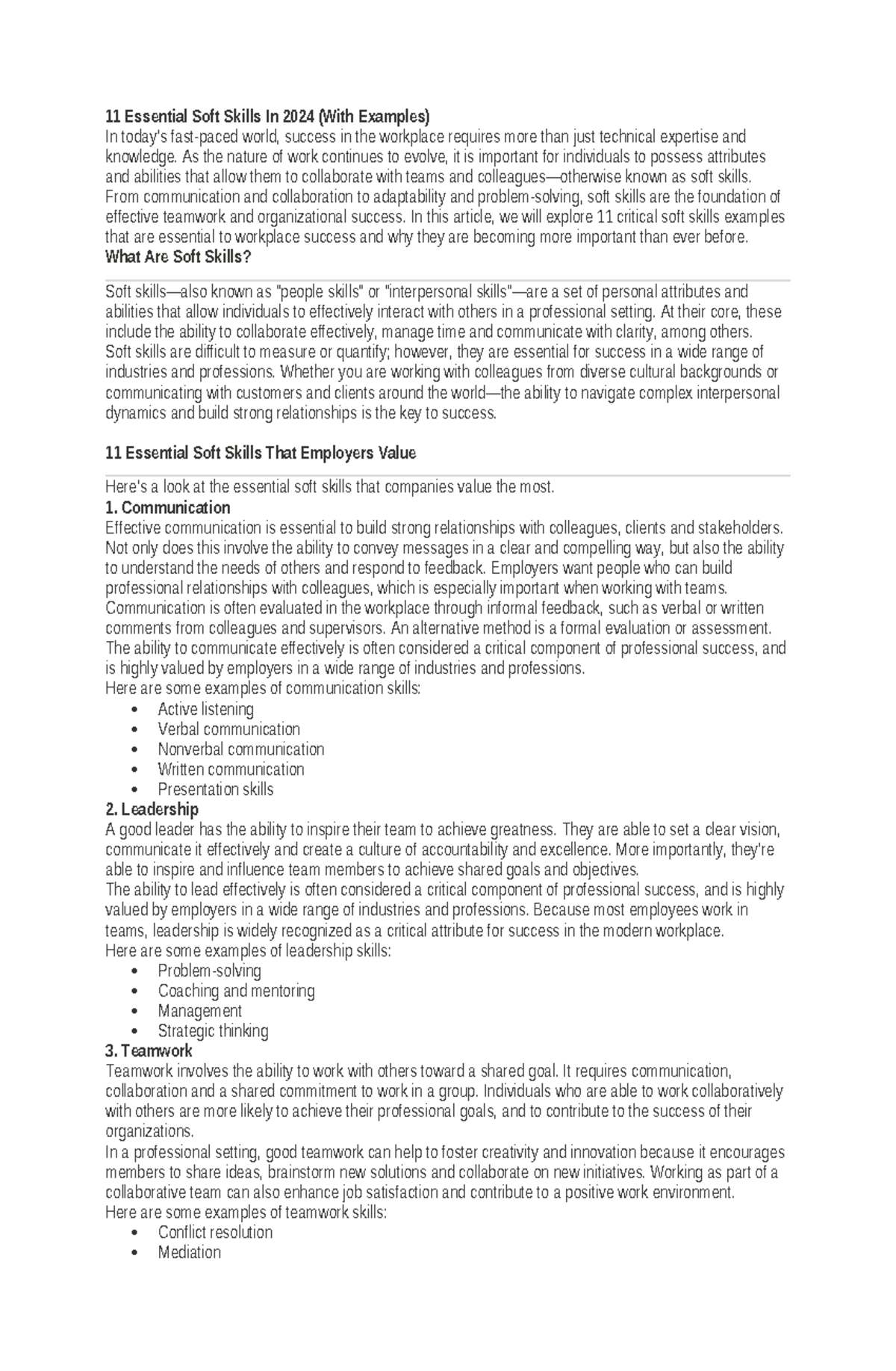 21st Century Soft Skills 11 Essential Soft Skills In 2024 11 21st Century Soft Skills 11 Essential Soft Skills In 2024 11