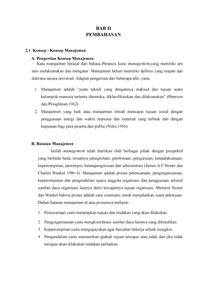 Makalah Konsep Dasar Manajemen 1 - MAKALAH KONSEP DASAR MANAJEMEN DAN ...