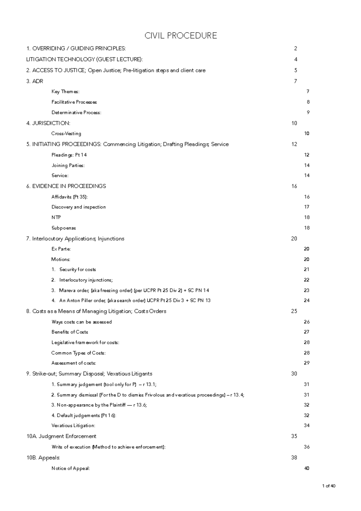 civil-pro-notes-civil-procedure-overriding-guiding-principles