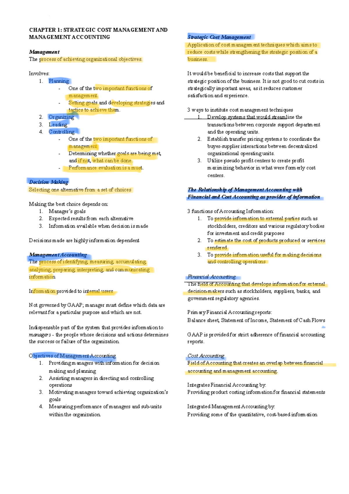 Strategic-cost-management Compress - CHAPTER 1: STRATEGIC COST ...