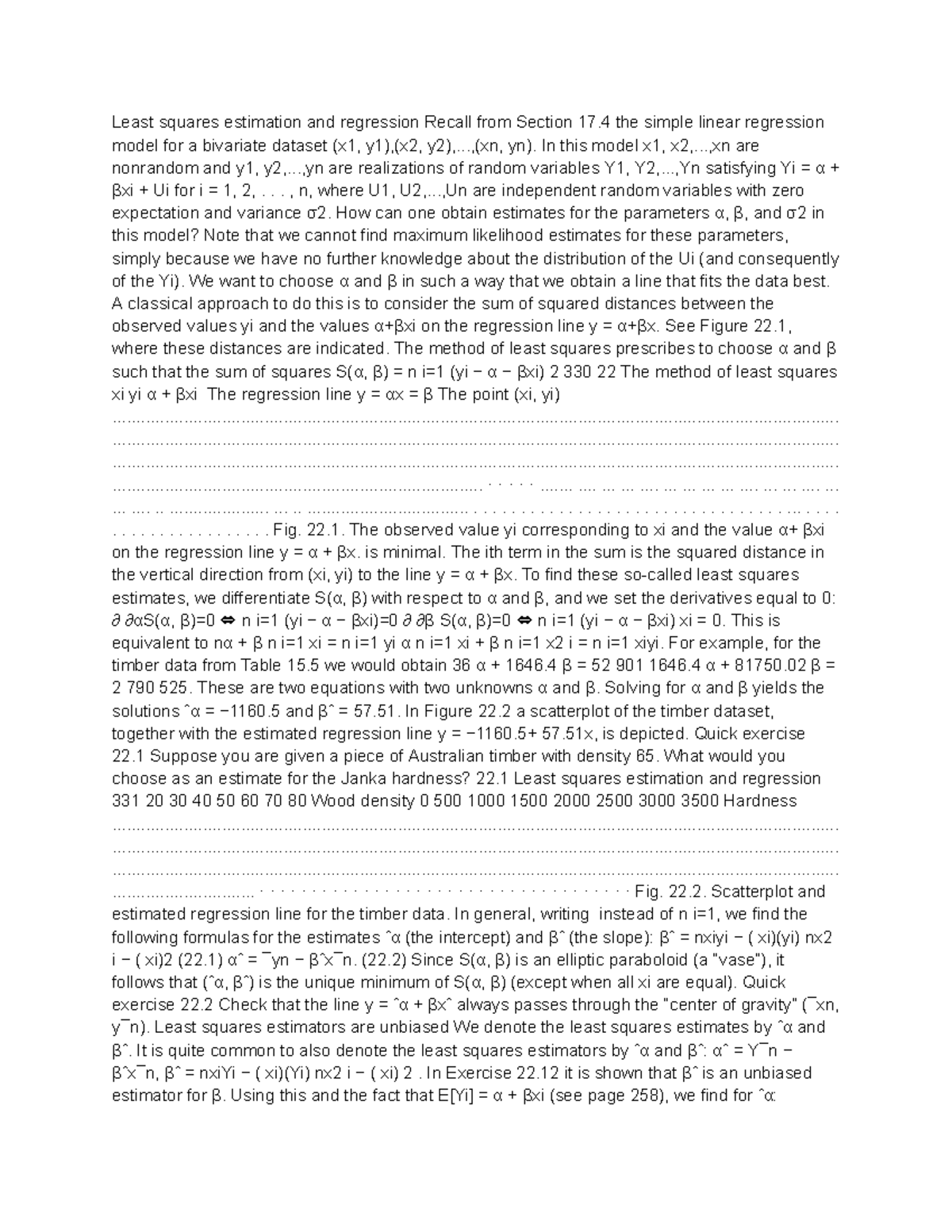 Statis 11 - Least squares estimation and regression Recall from Section ...