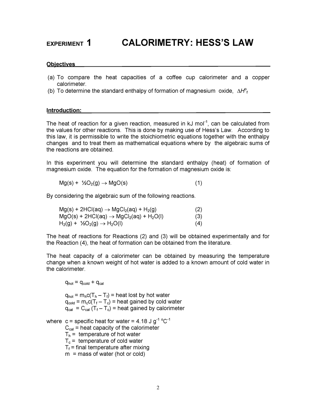 experiment-1-calorimetry-hess-s-law-copy-experiment-1-calorimetry