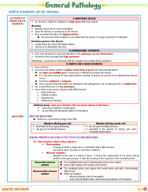 Genpath. Midterms.L1. Diseases OF Immunity PART I - FIRST SEMESTER ...