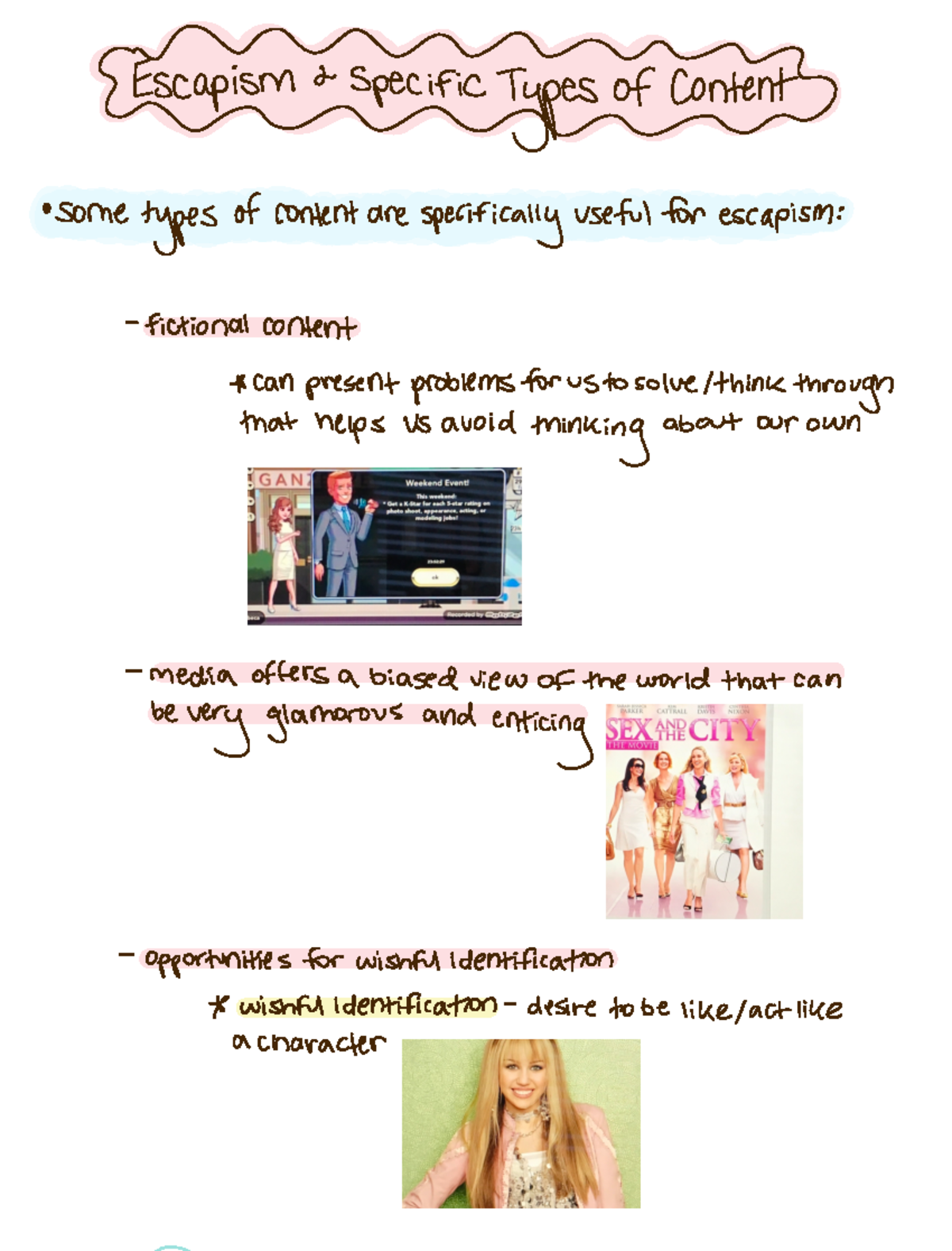 Chapter 3 Entertainment & Well Being - Escapismospecirictypesofcontenth ...