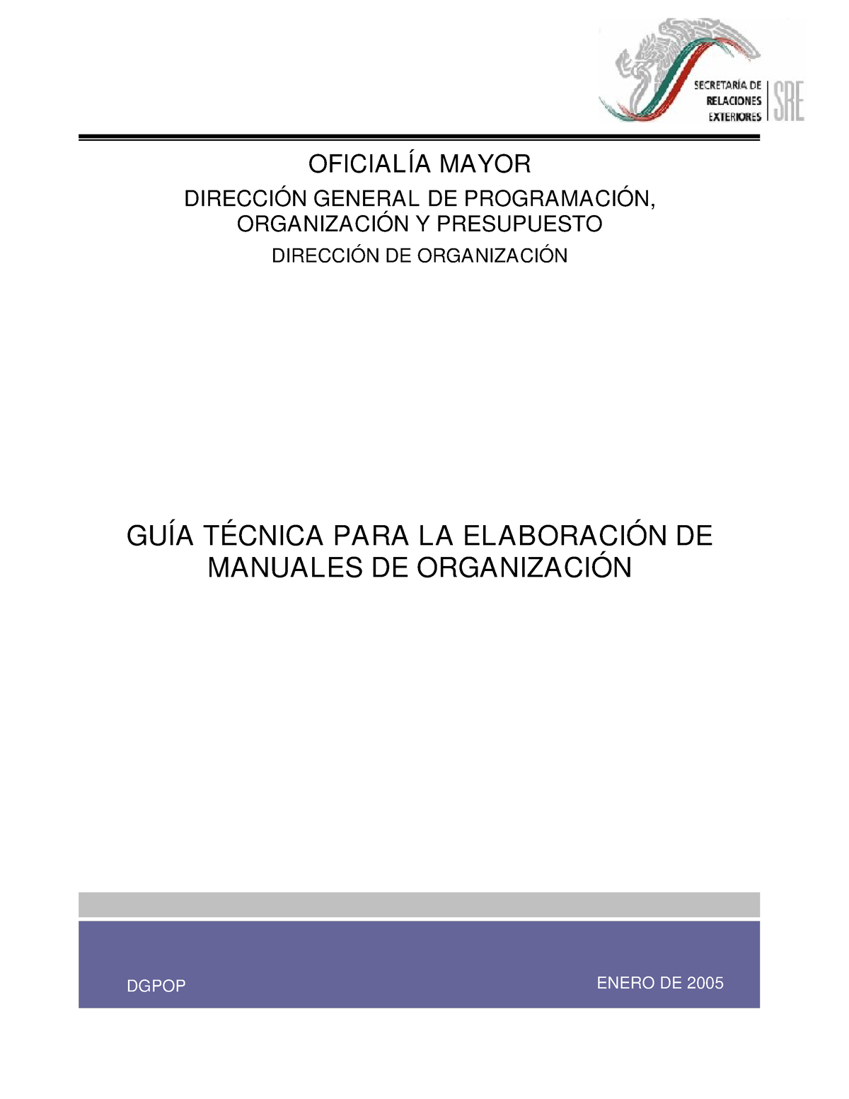 Guia Elab Manu Org - Eeeeeee - ####### GUÍA TÉCNICA PARA LA ELABORACIÓN ...