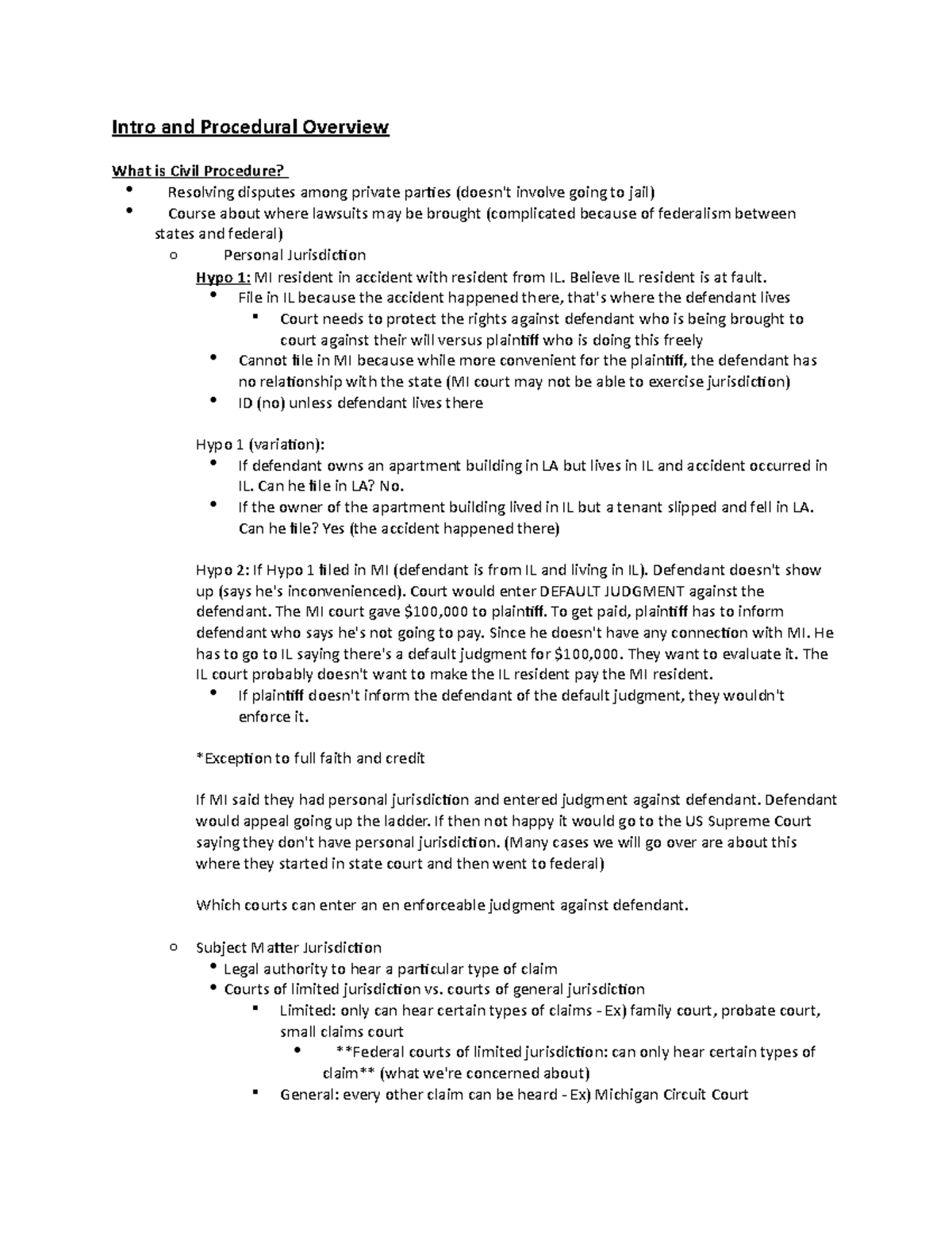 civil-procedure-class-notes-intro-and-procedural-overview-what-is