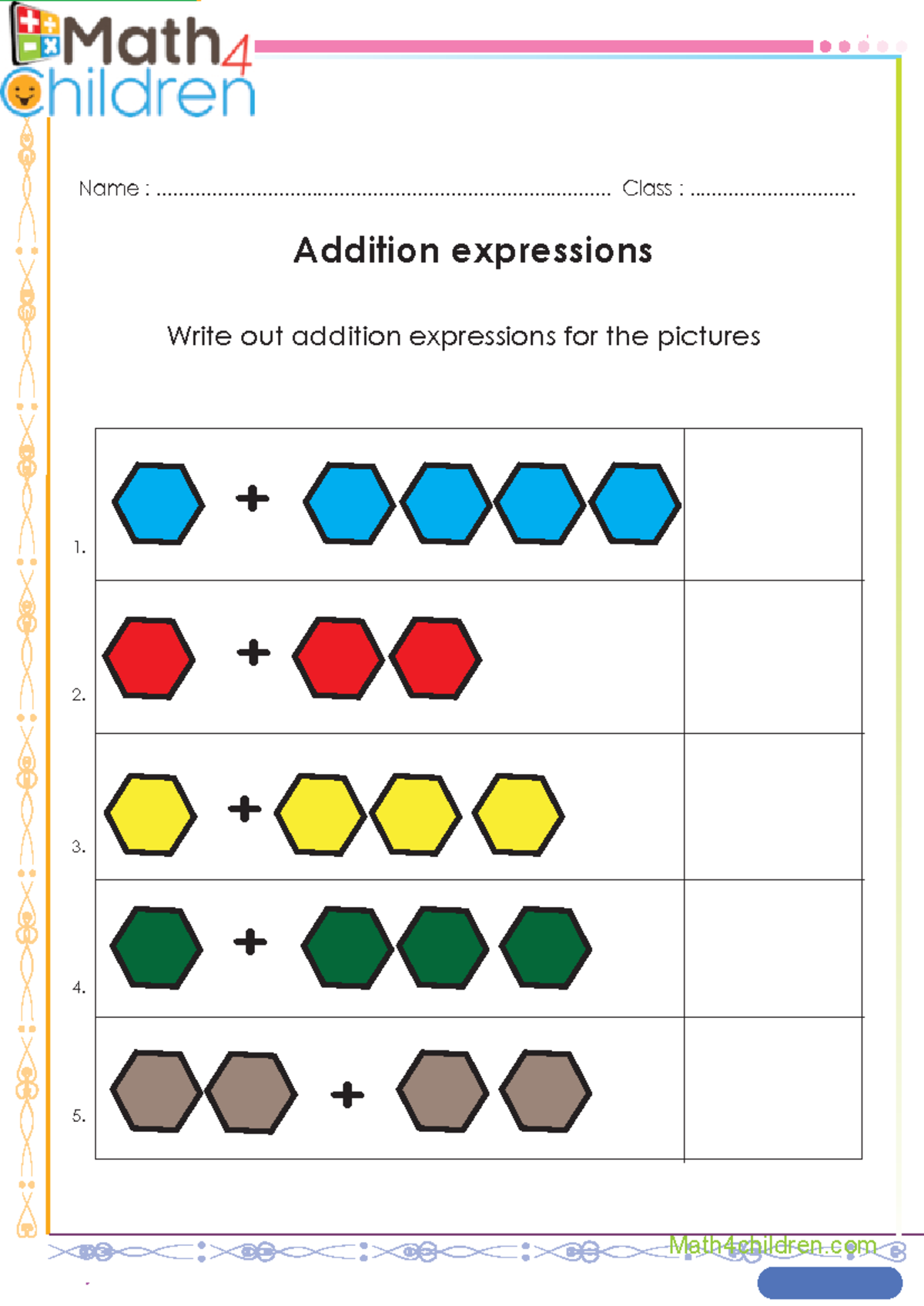 Addition-expressions-002 - Bachelor of Science in Mathematics ...