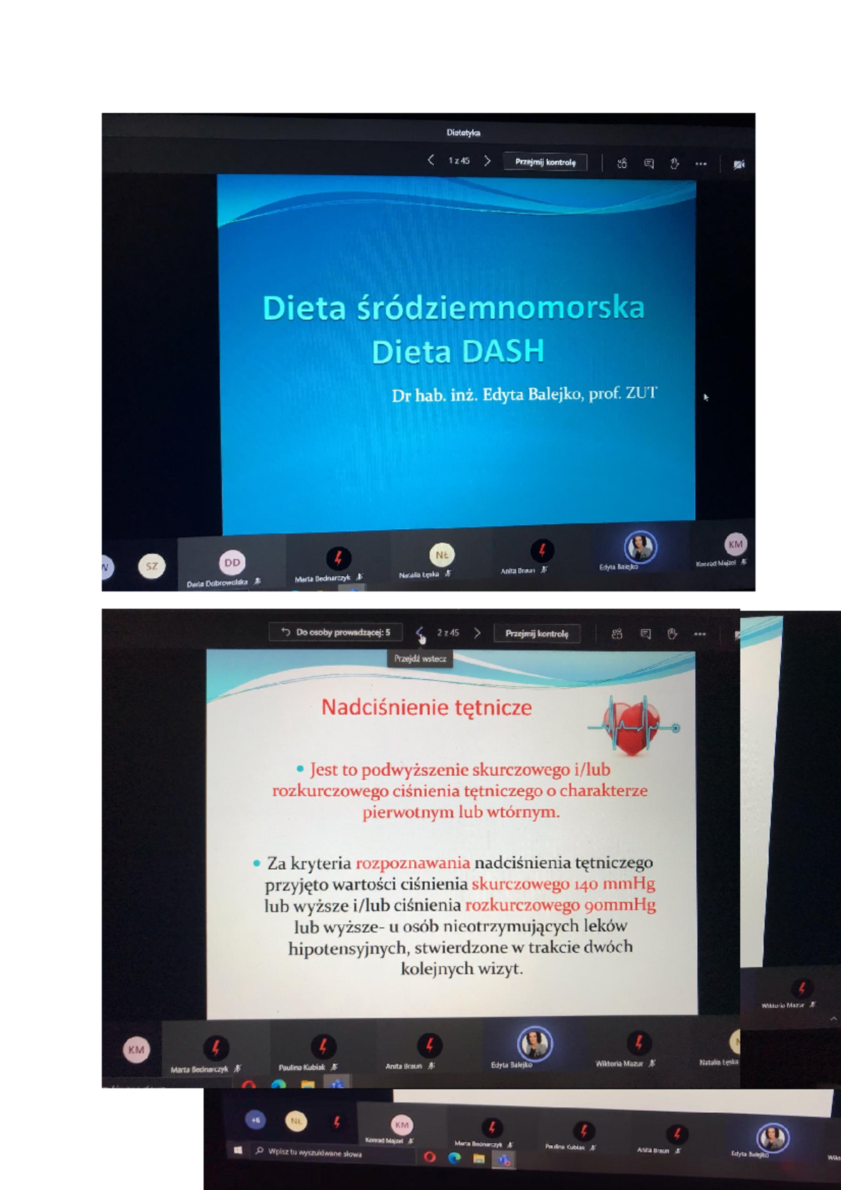 Dieta DASH, dieta śródziemnomorska - Technologia Żywności i Żywienie